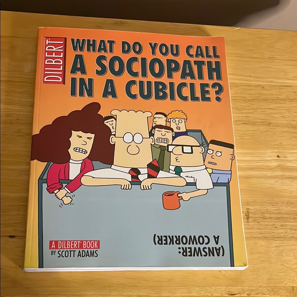 😄Dilbert Comic Book: A Sociopath in a Cubicle 2002